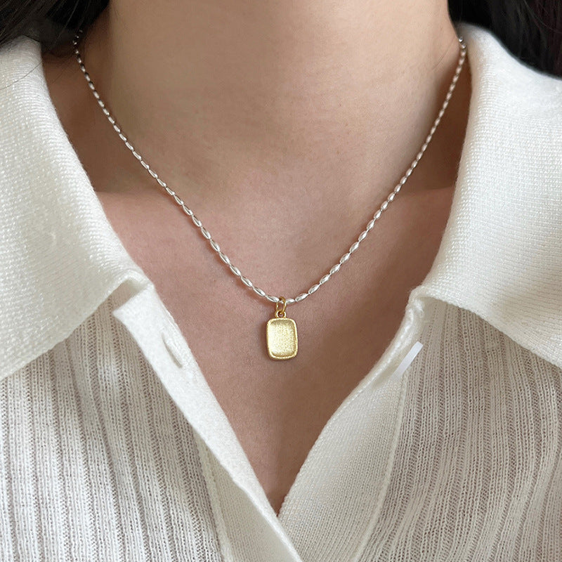 Women's Flash Wheat Chain Fashion Simple Grace Personality Bright Necklaces