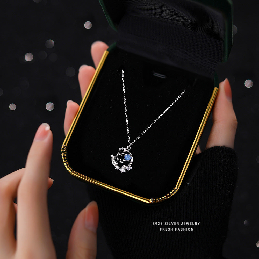 Colliers à pendentif élégant pour femmes, tempérament sauvage, clavicule