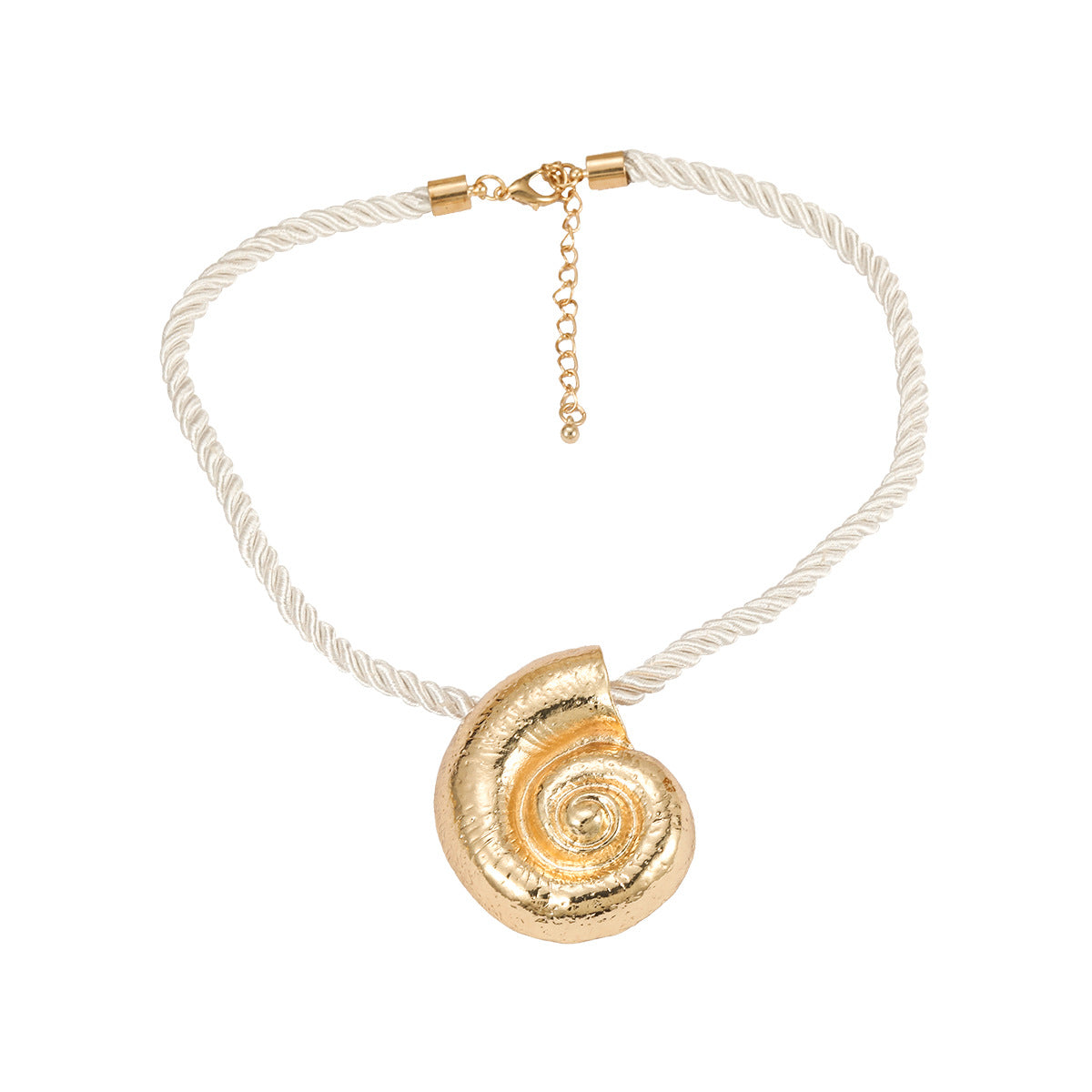 Beach Vacation Style Conch Alloy Female High Necklaces