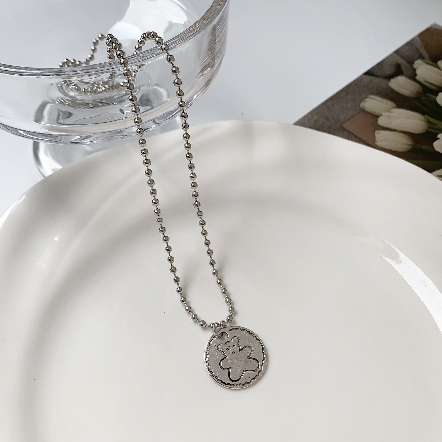 Women's & Men's & Fun Cute Wild Simple Ball Bead Necklaces