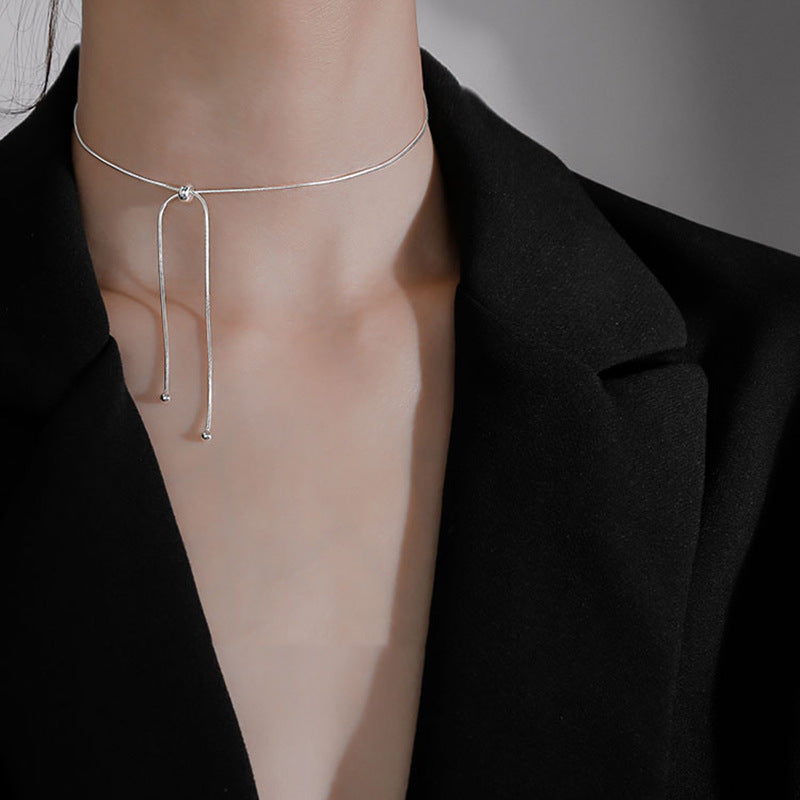 Style élégant perles rondes conception de cordon colliers de sens de haute qualité