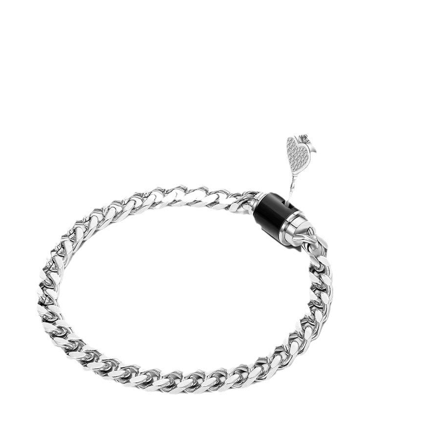 One Lock Love Little For Couple Boys Jewelry Set