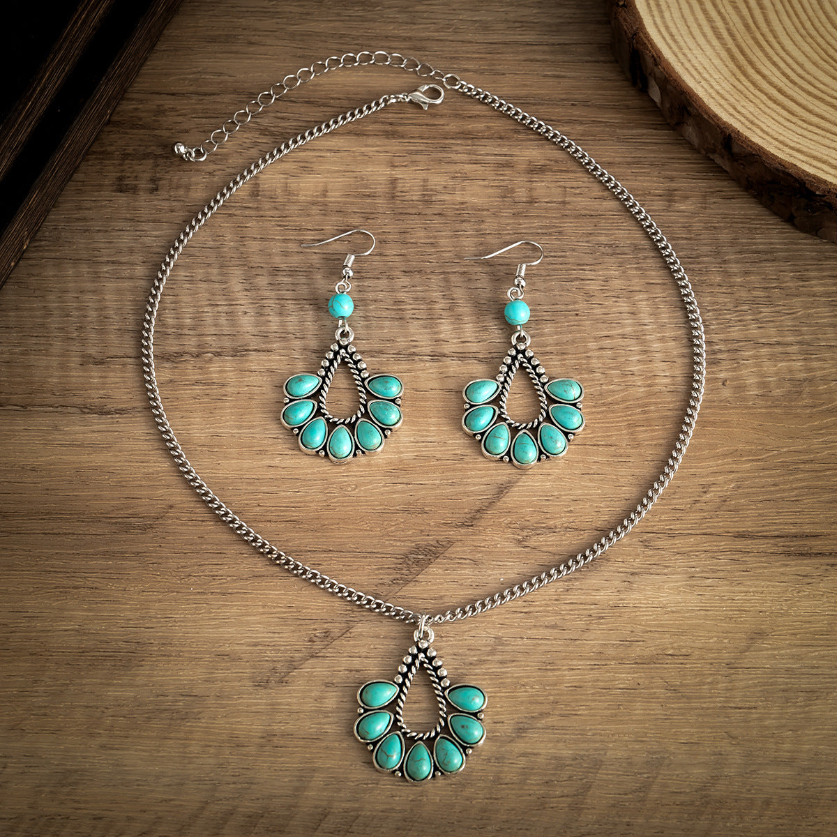 Tropfen-Quasten-Nischenschmuck, süße, coole Halsketten