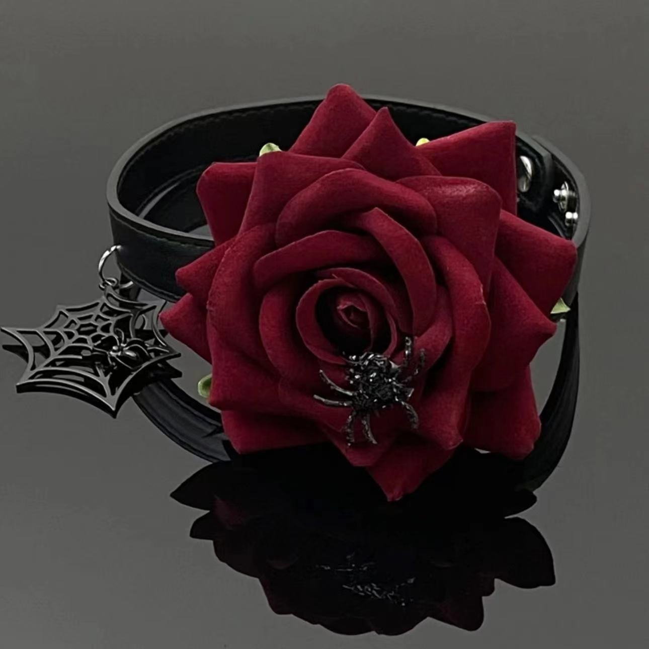 Super Fairy American Red Rose Vintage Necklaces