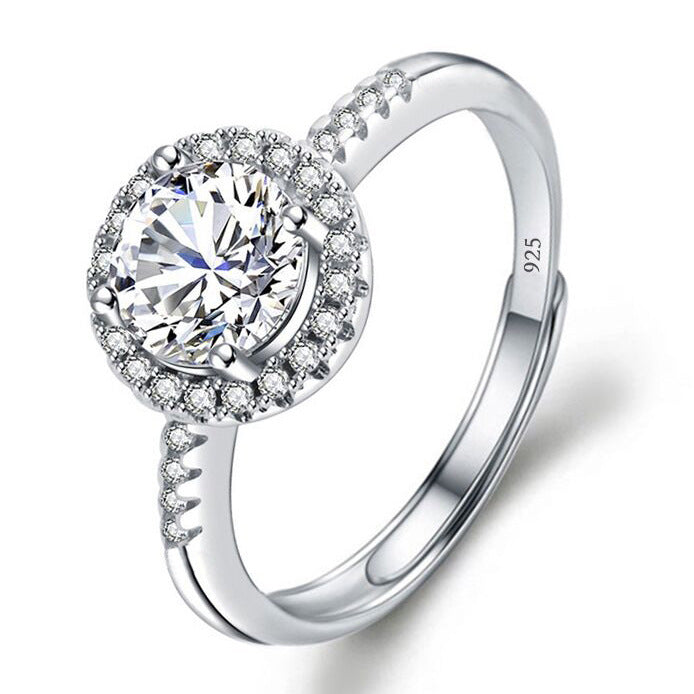 Advanced Light Luxury Hand Jewelry Valentine's Rings