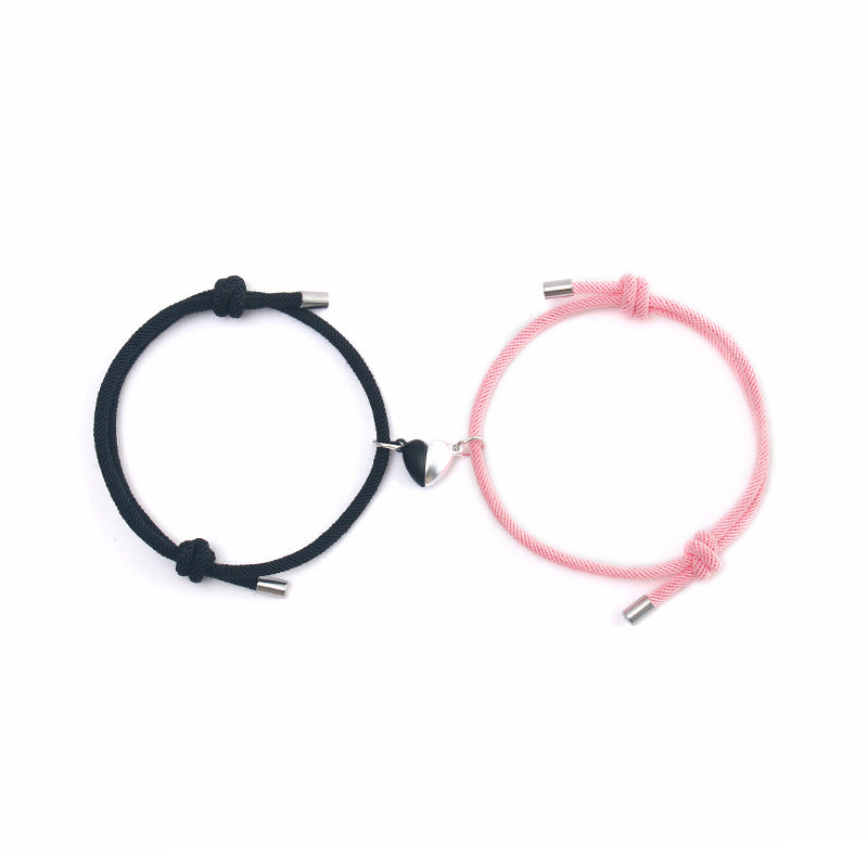 Damen & Herren & Liebesmagnet-Paarpaar und Armbänder
