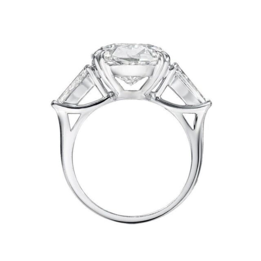 Women's Vintage Alloy Inlaid Zircon Engagement Ring