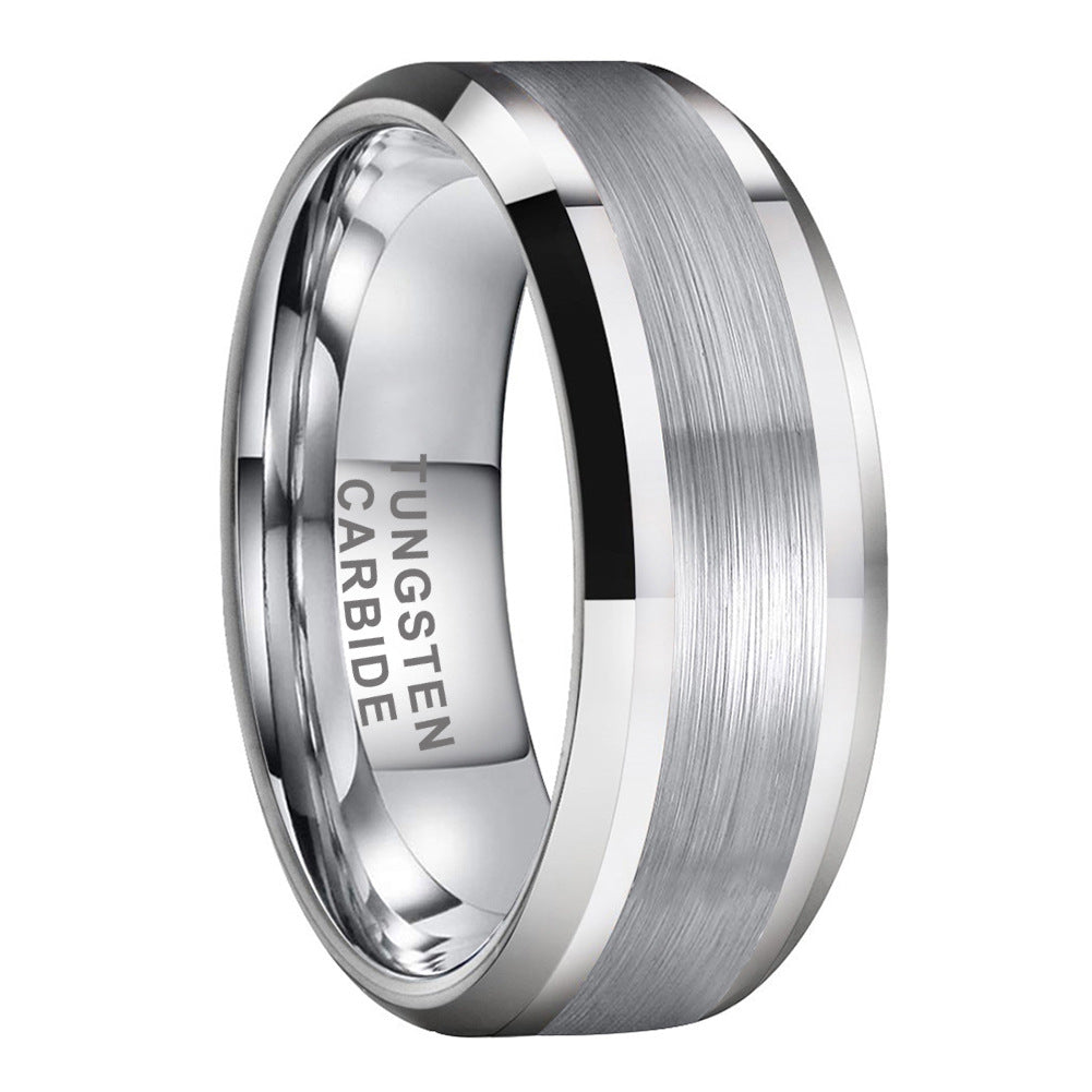 Primary Color Chamfering Pull Middle Sand High Quality Rings