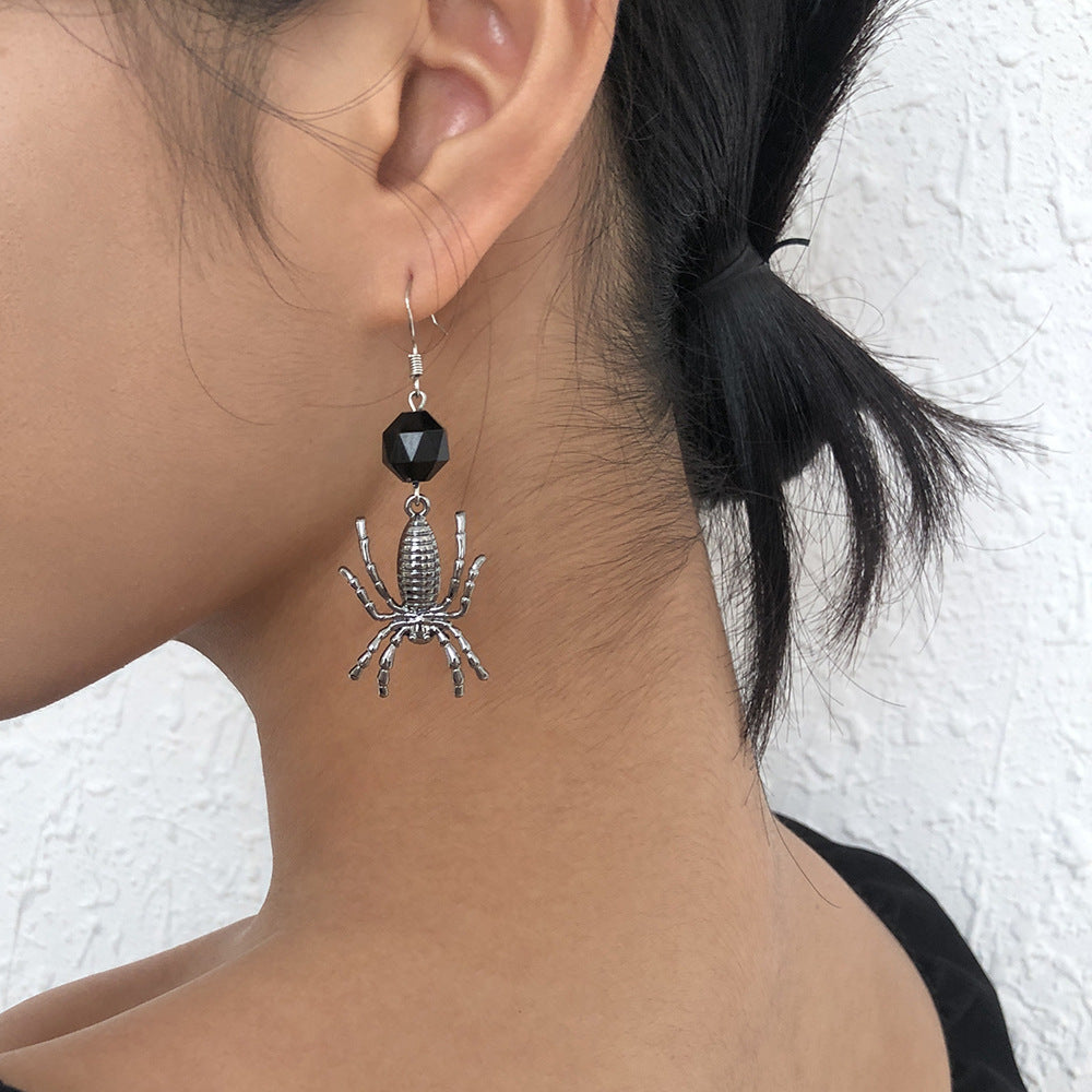 Halloween Exaggerated Dark Eccentric Personality Design Earrings