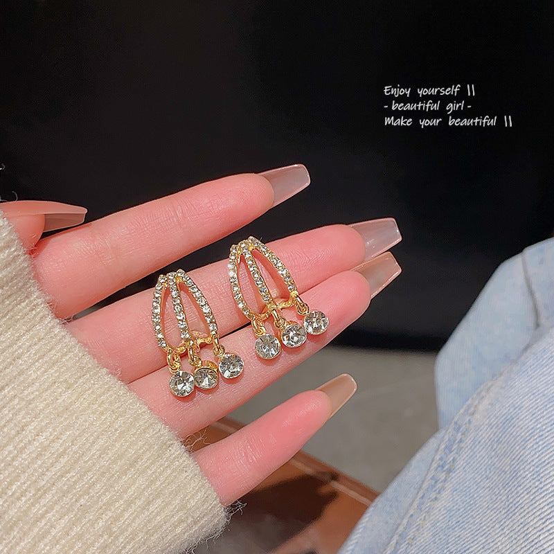 Women's Needle Fine Personalized Graceful And Wild Earrings