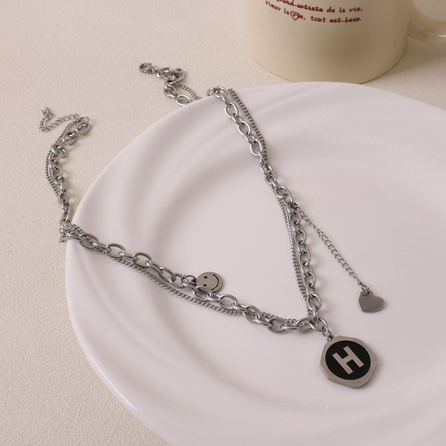 Women's & Men's Niche Design Sweater Chain Trendy And Necklaces