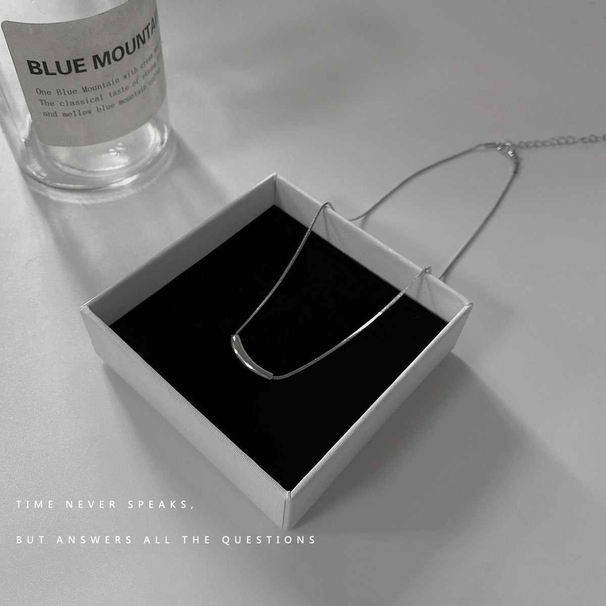 Colliers goutte d'eau de style coréen pour femmes, conception de niche