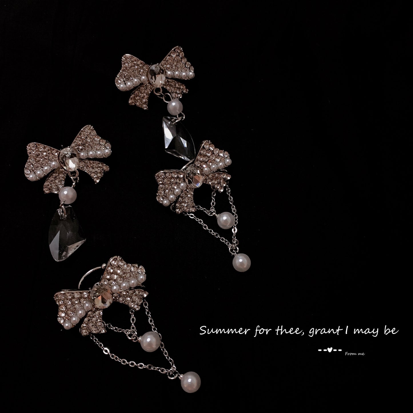 It's Knock Fairy Butterfly Ear Clip Earrings