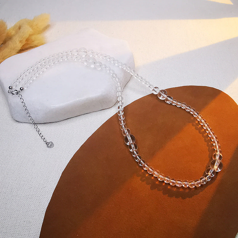 Beaded Fashion Artistic Wind Affordable Luxury Style Niche Necklaces