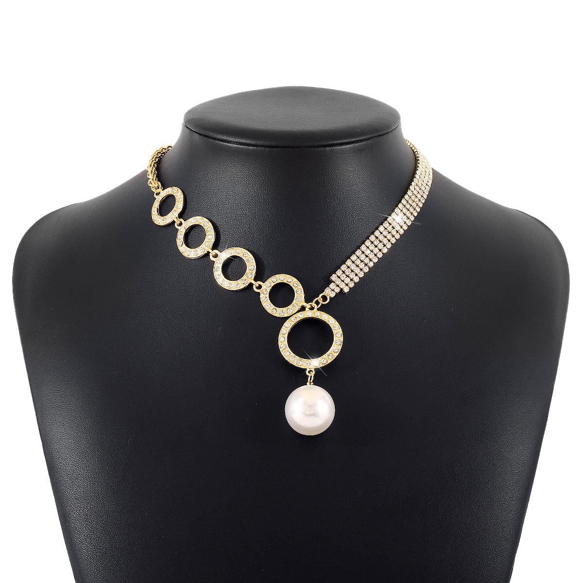 Luxury Style Minority Fashion Clavicle Imitation Pearl Necklaces
