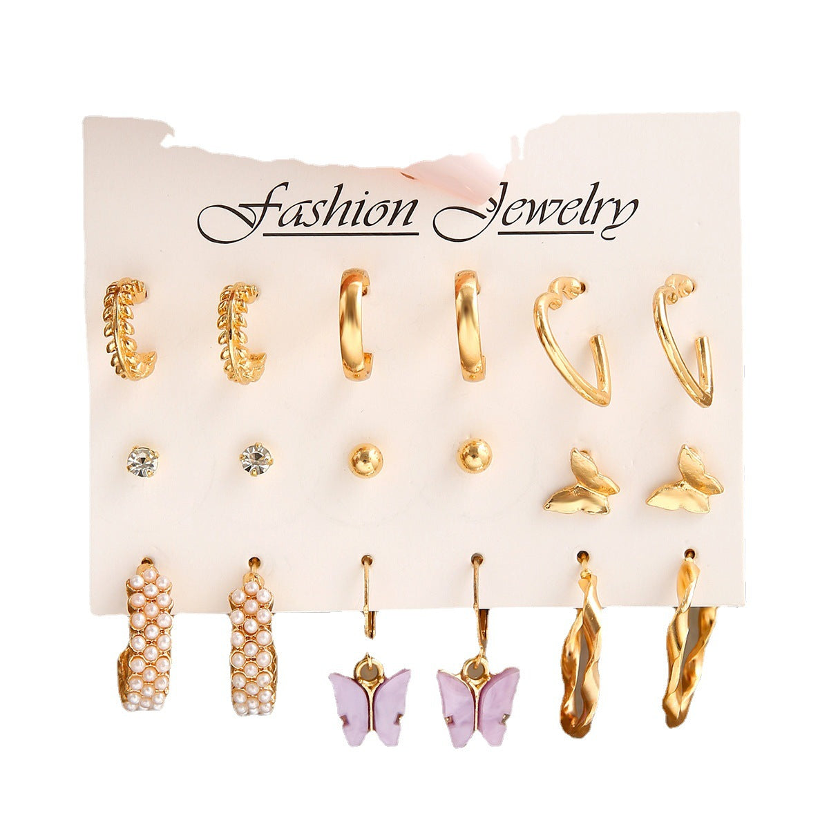 Women's Style Creative Vintage Pearl Ear Fashion Earrings