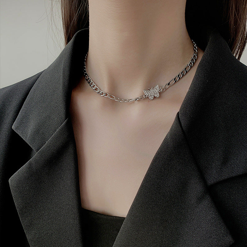 Style Titane Acier Colliers de mode de luxe abordables