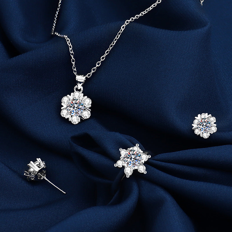 Korean Style Three-piece Set For Fashion Rings