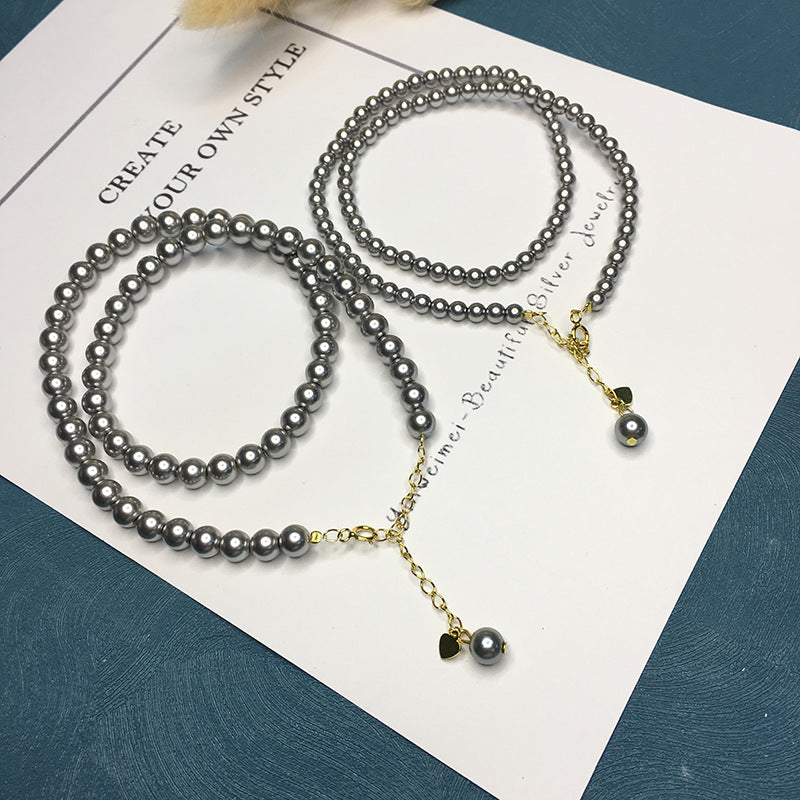 Female Light Luxury Minority High Sense Sweater Necklaces