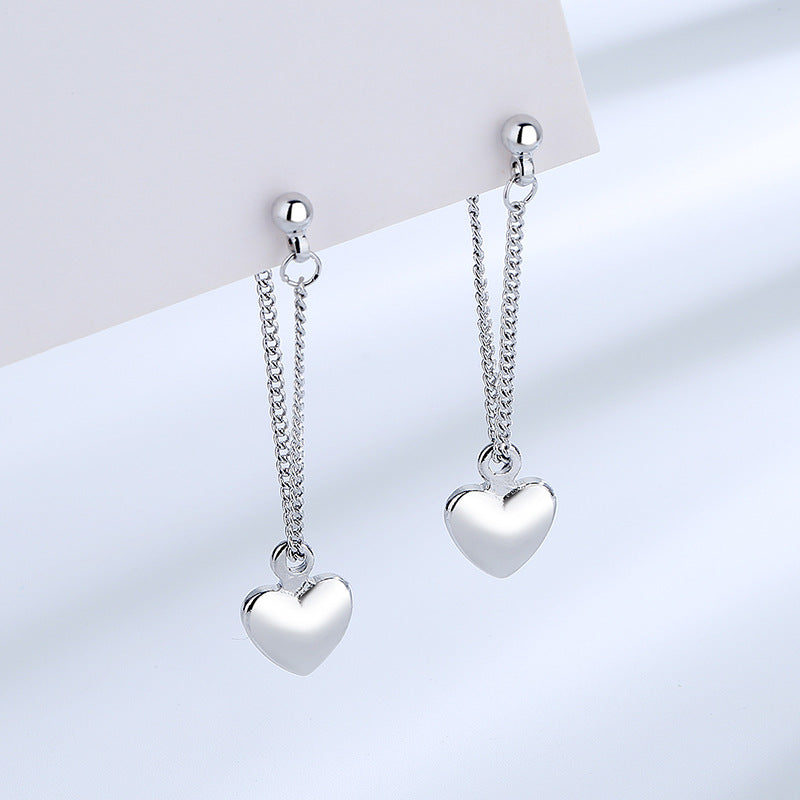 Women's Tassel Niche Design Retro Simple Cold Earrings