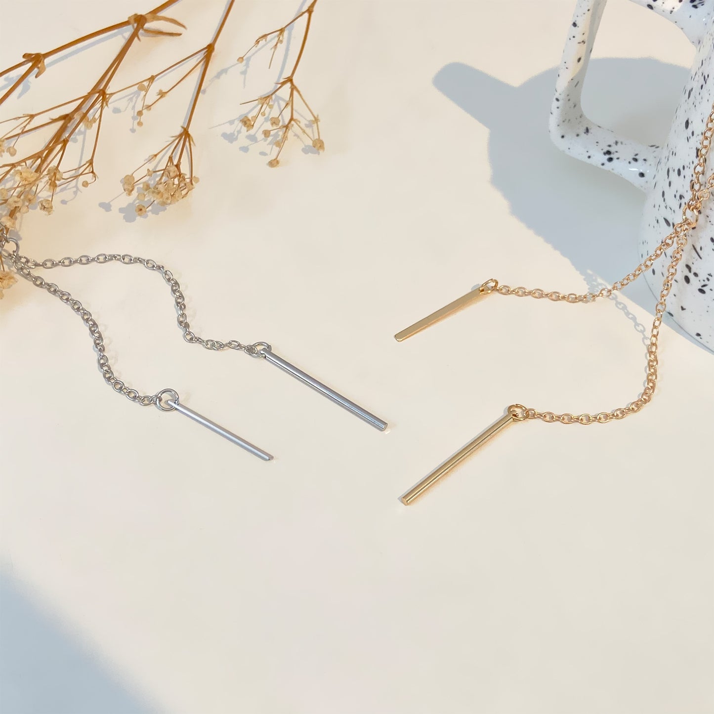 Colliers de pull avec pendentif en chaîne de mots de mode rétro