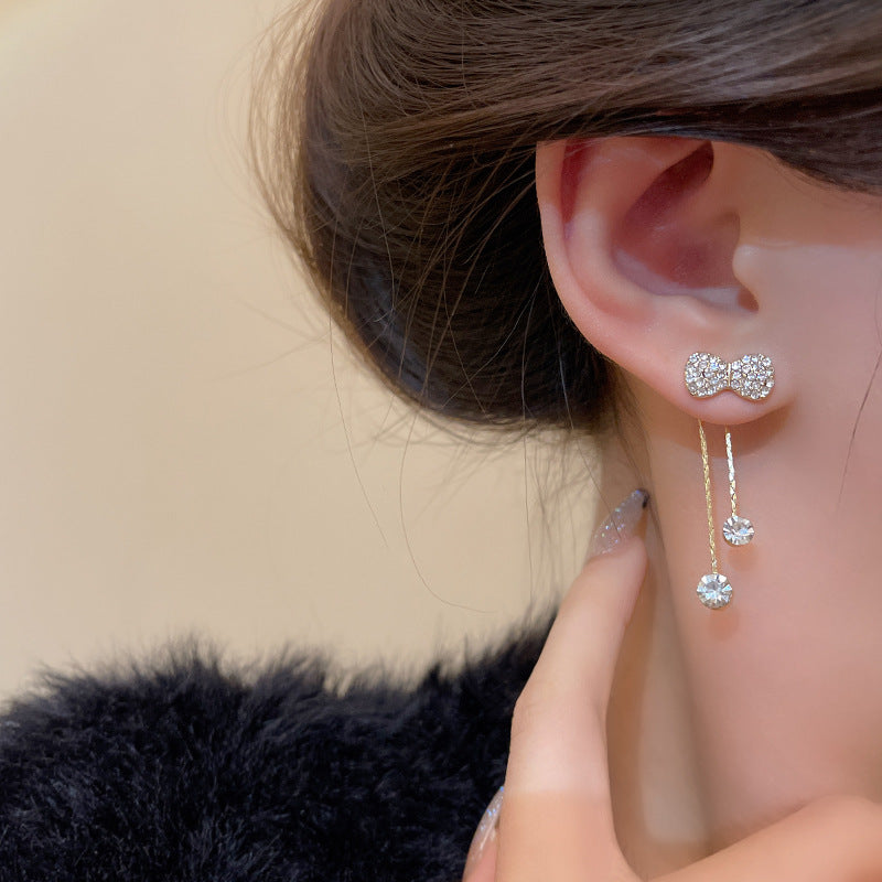 Damen-Ohrringe „One Style For Bow“ mit temperamentvoller Minderheit