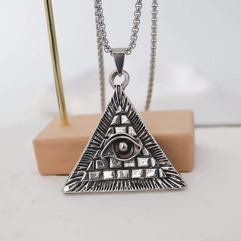 Men's Devil's Eye Street Hip Hop Style Necklaces