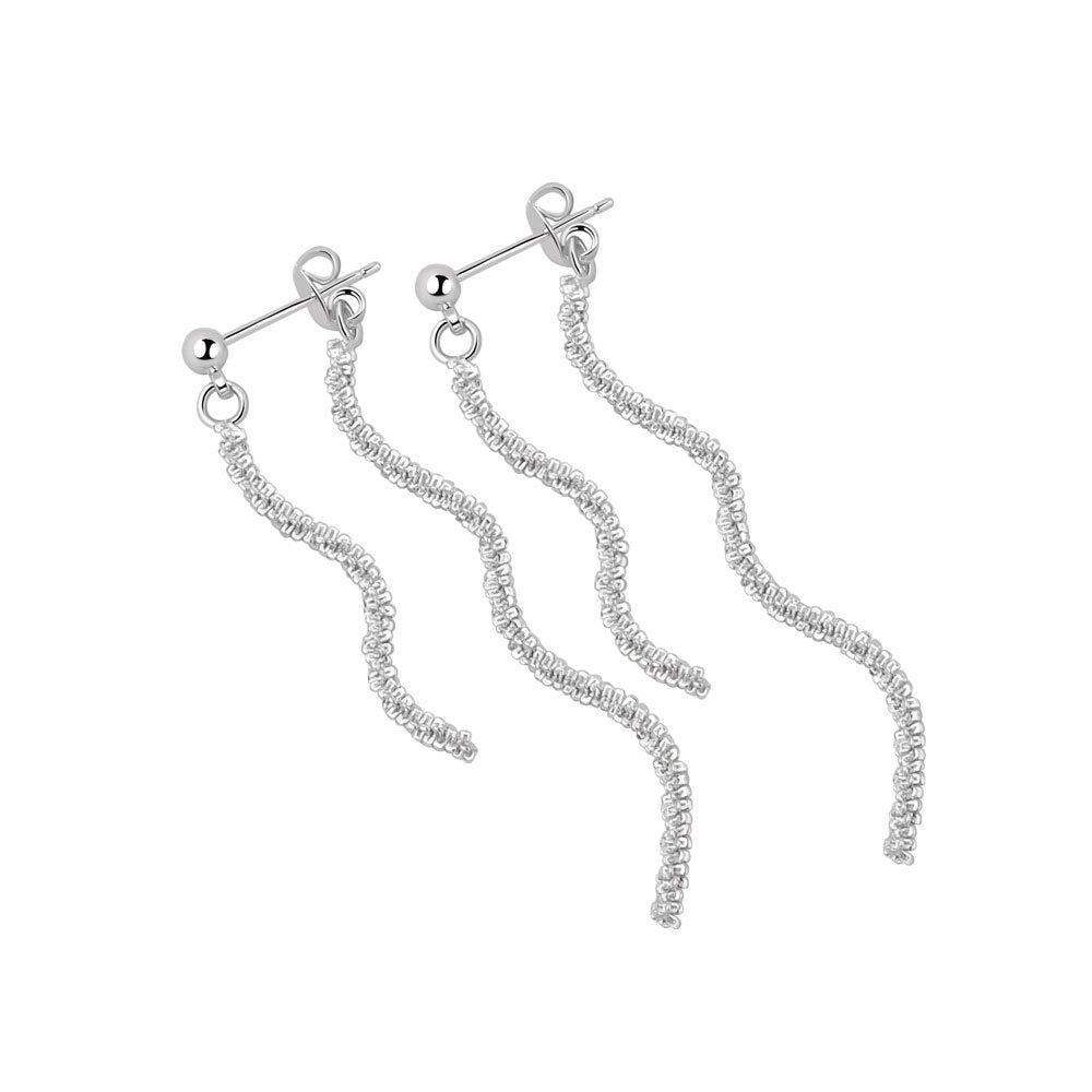 Women's Sky Flash Chain Tassel High Quality Earrings