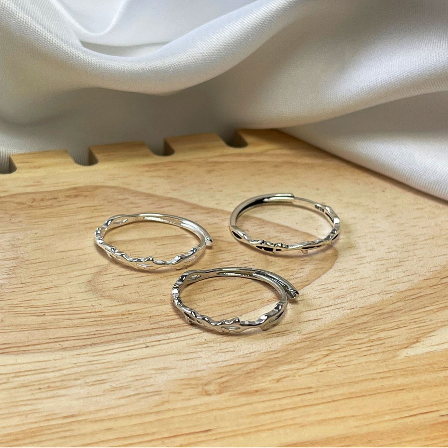 Mori Style Fresh Thorns Index Finger Rings