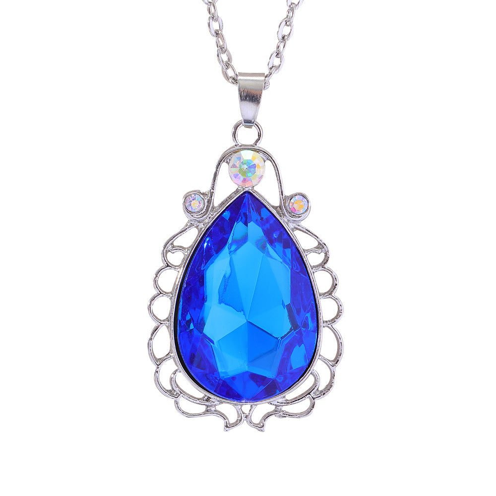 Sophia Power Stone Princess Charm Pendant Necklaces