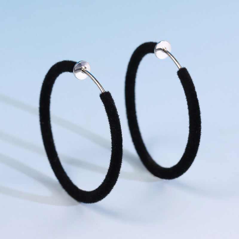 Women's Round Cold Style High-grade Exaggerated Personalized Big Ear Clip