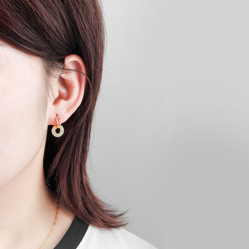 Affordable Luxury Fashion Round Simple Geometric Earrings