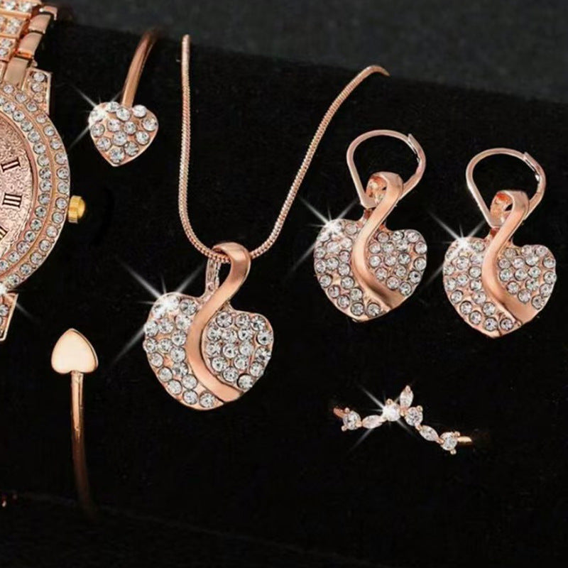 Fashion Heart-shaped Clavicle Peach Heart Wedding Bracelets