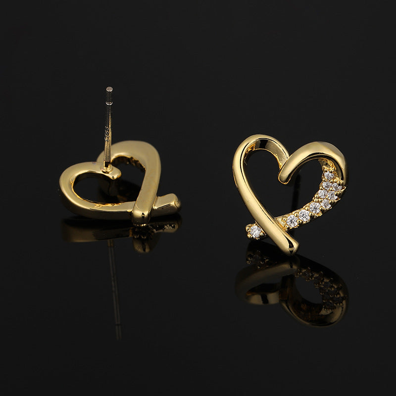 Simple Painless One-piece Mosquito Coil Love Ear Clip