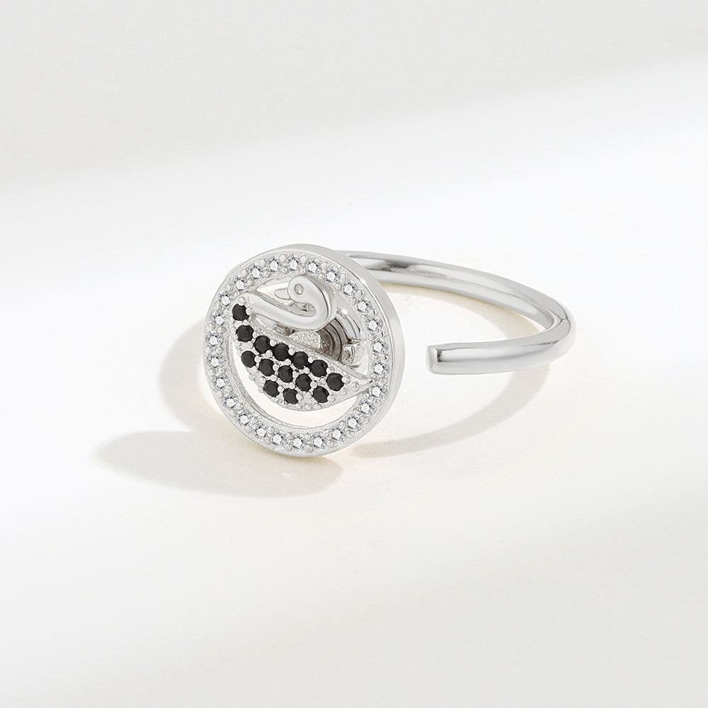Goose Spinning Personality Minimalist Elegant Design Rings