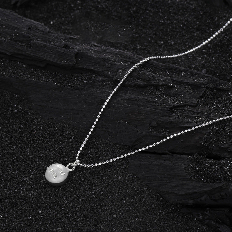 Women's Bubble Beads Minimalist Cold Style Fashion Personality Couple High-grade Necklaces