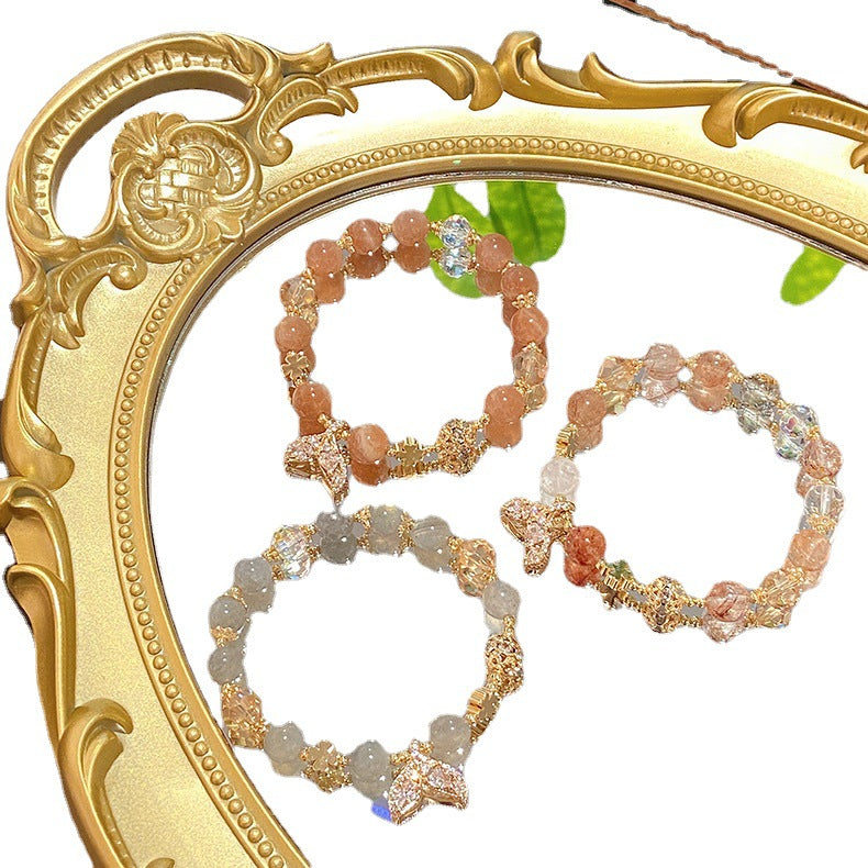 Color Hair Crystal Fresh Meerjungfrau-Freundinnen-Armbänder