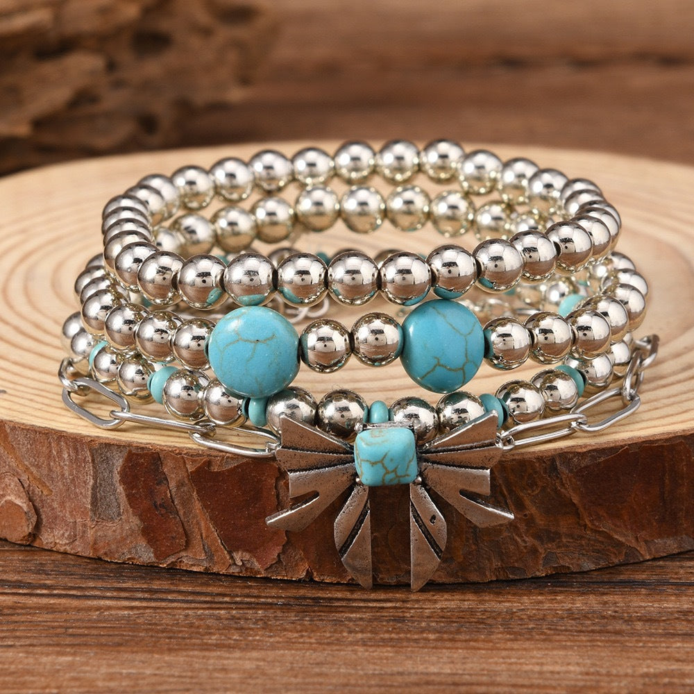 Natural Stone Crystal Personality Fashion Commuter Bracelets