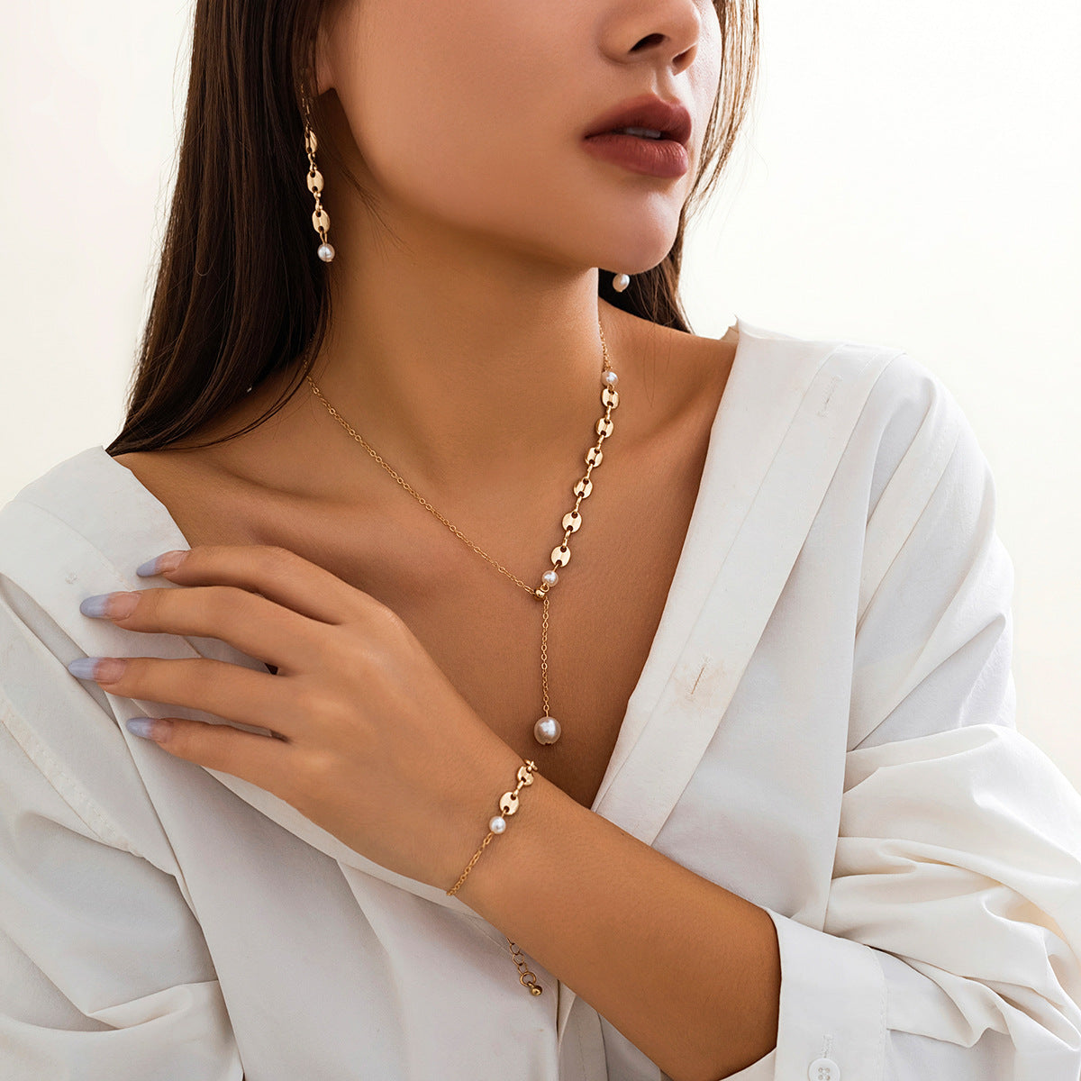 Colliers de niche en dopamine pour femmes, chaîne de clavicule florale fraîche