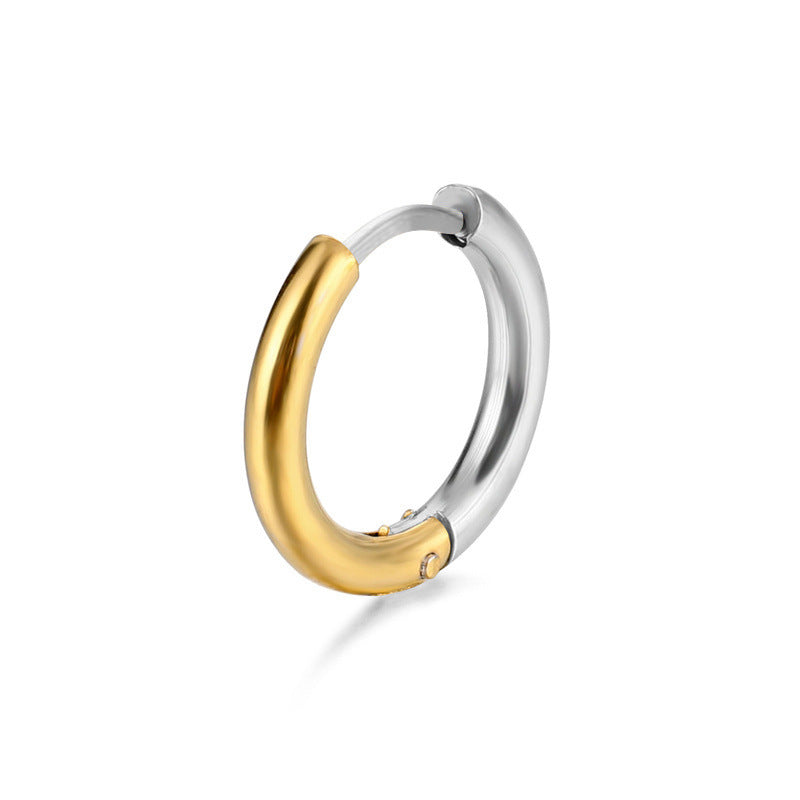 Titanium Steel Stainless Coil Personality Fashion Rings