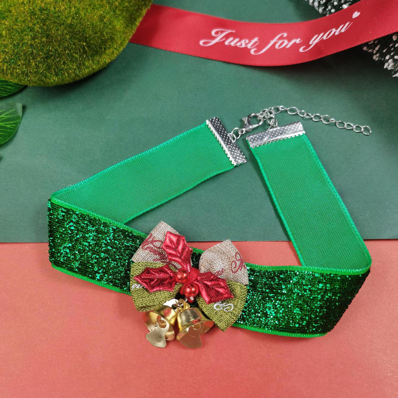 Women's Fresh Cute Design Bow Bell For Necklaces
