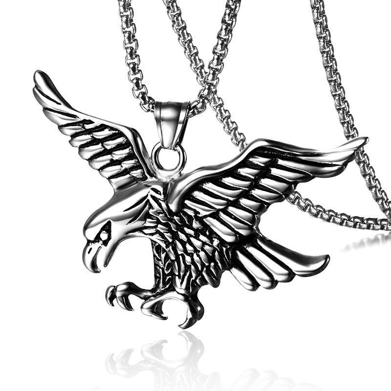 Women's & Men's Titanium Steel Thor Hammer Stainless Viking Necklace