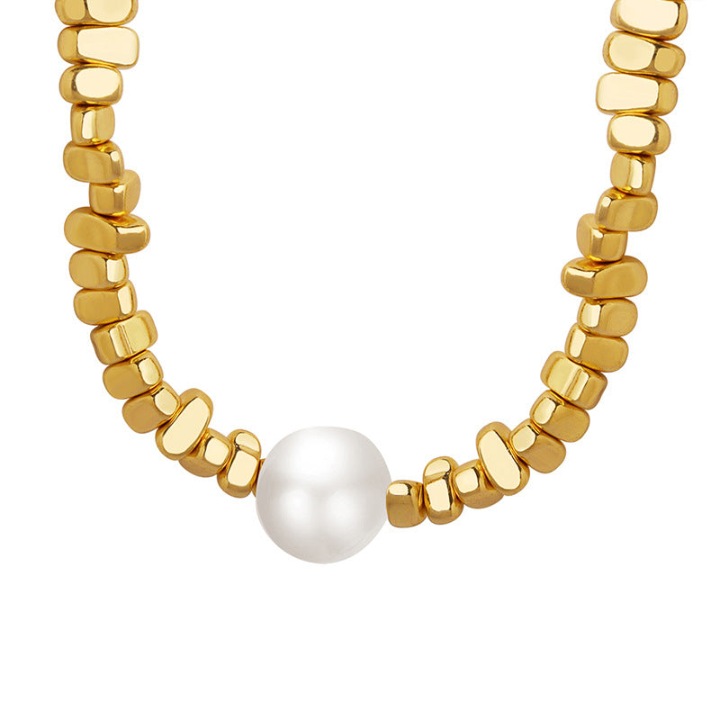 Style Retro Affordable Luxury Simple And Irregular Necklaces