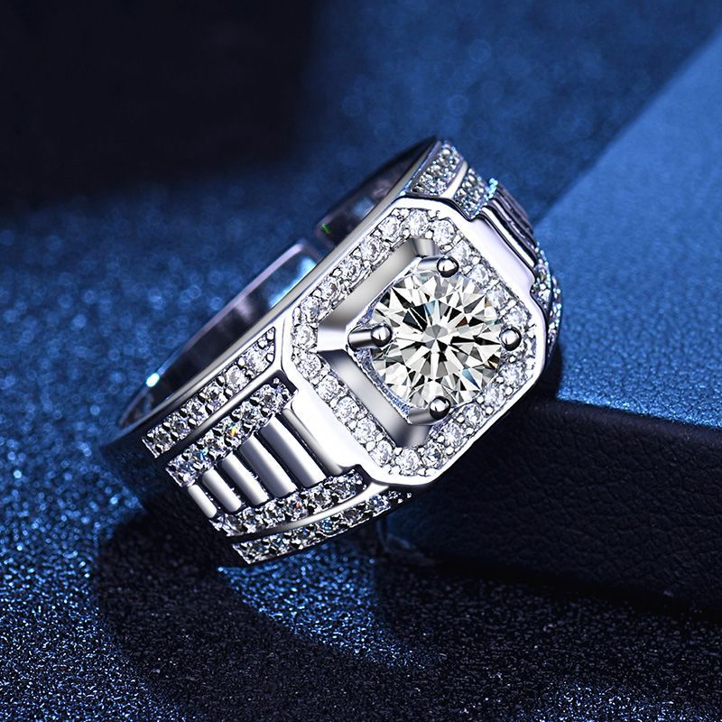 Men's Style Big Man's Fashion Domineering Trendy Rings