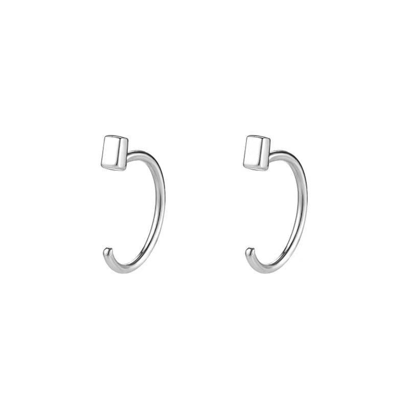 Women's Small And Exquisite Clip Bone Niche Earrings