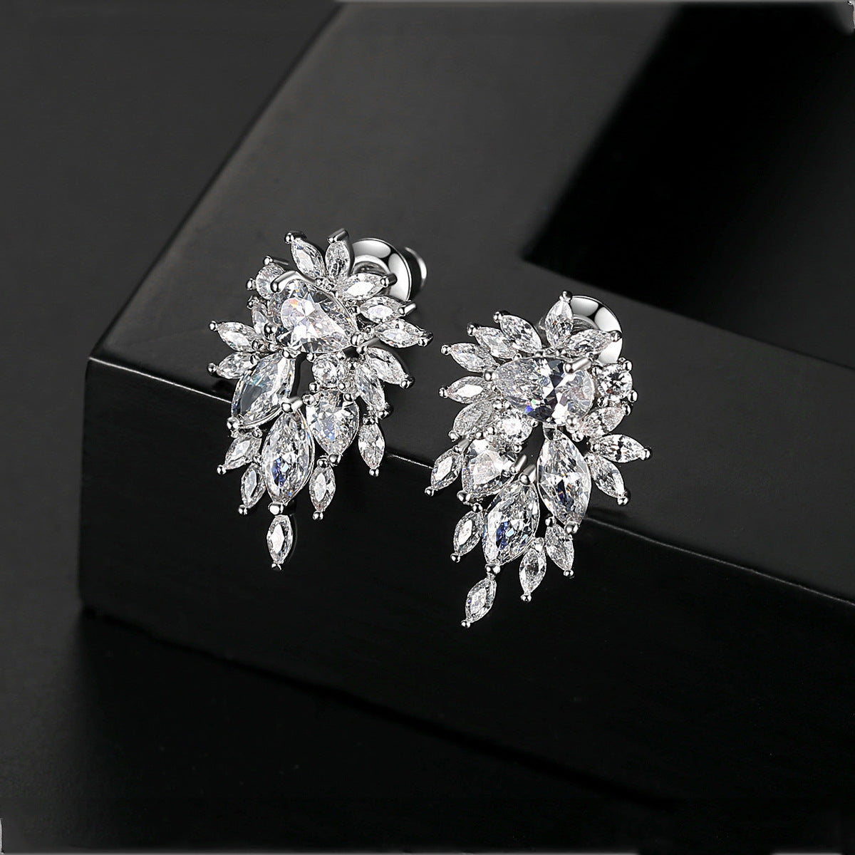Bridal Real Gold Electroplated Fashion Temperament Rings