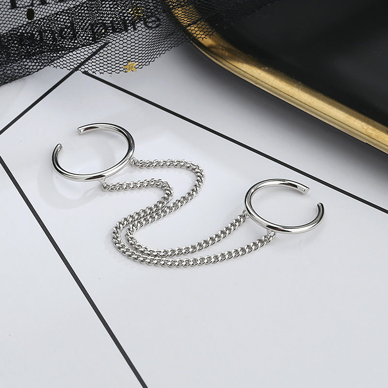 Gu Hip Hop Punk Open Summer Rings