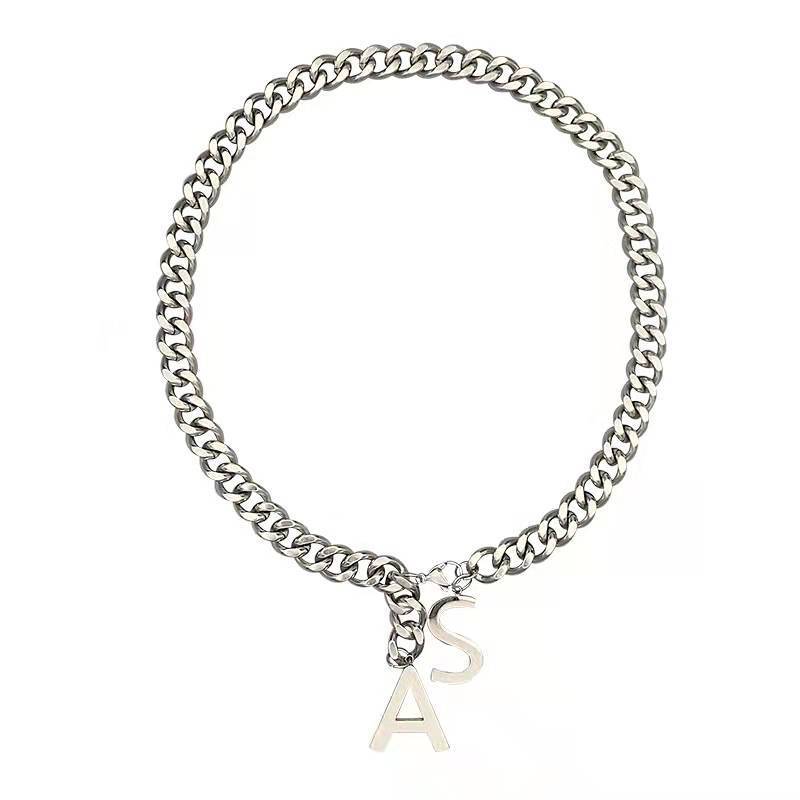 Women's Trend Cool Light Luxury Titanium Steel Necklaces
