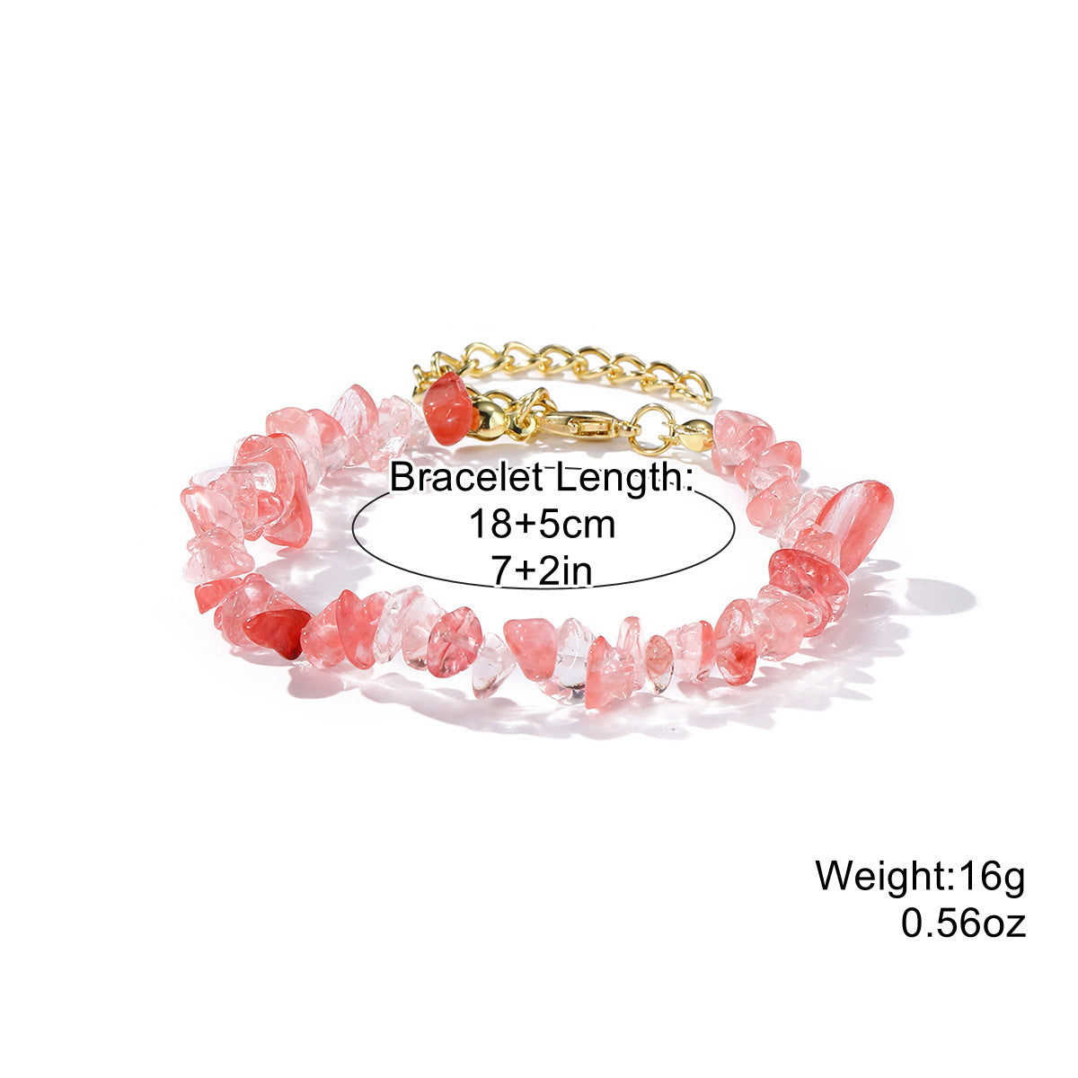 Women's Turquoise Beaded Stretch Summer Colorful Stone Bracelets