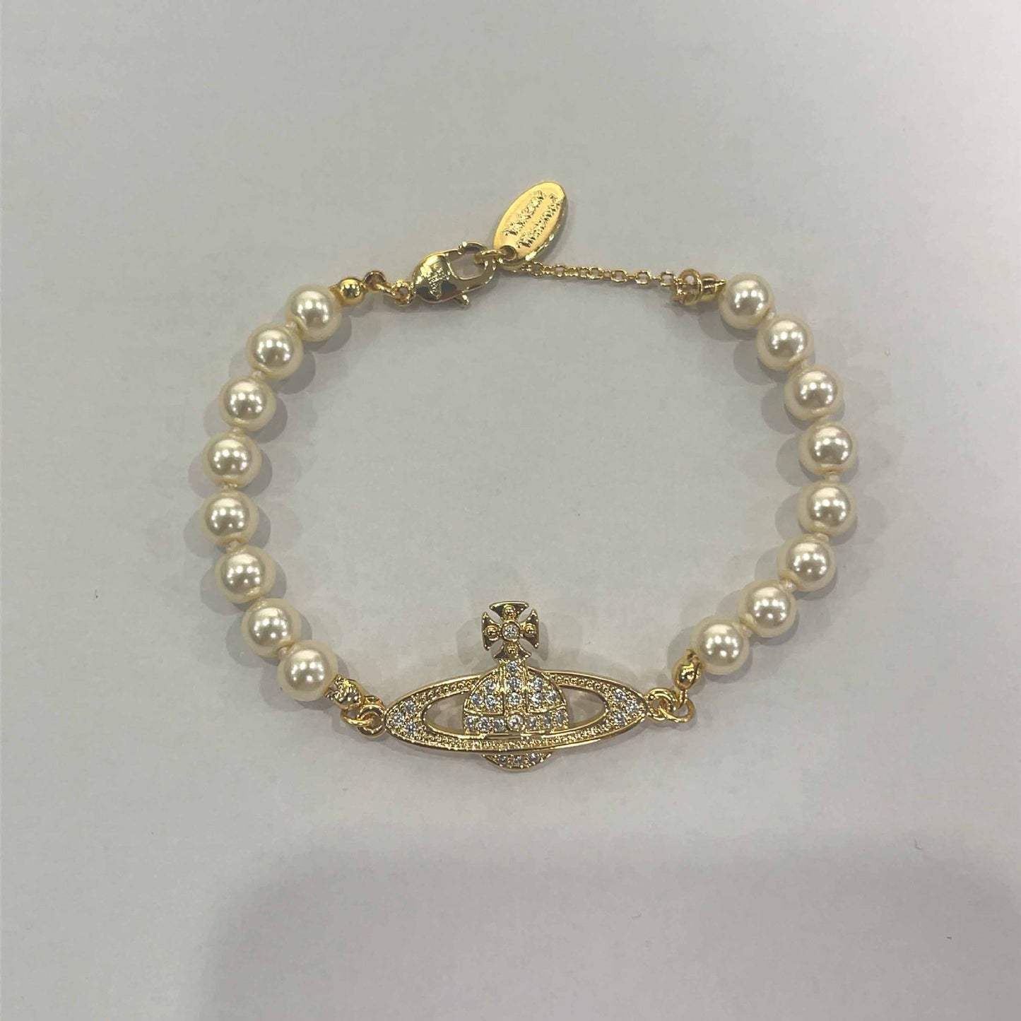 Queen Mother Saturn Pearl High Sense Nischenarmbänder